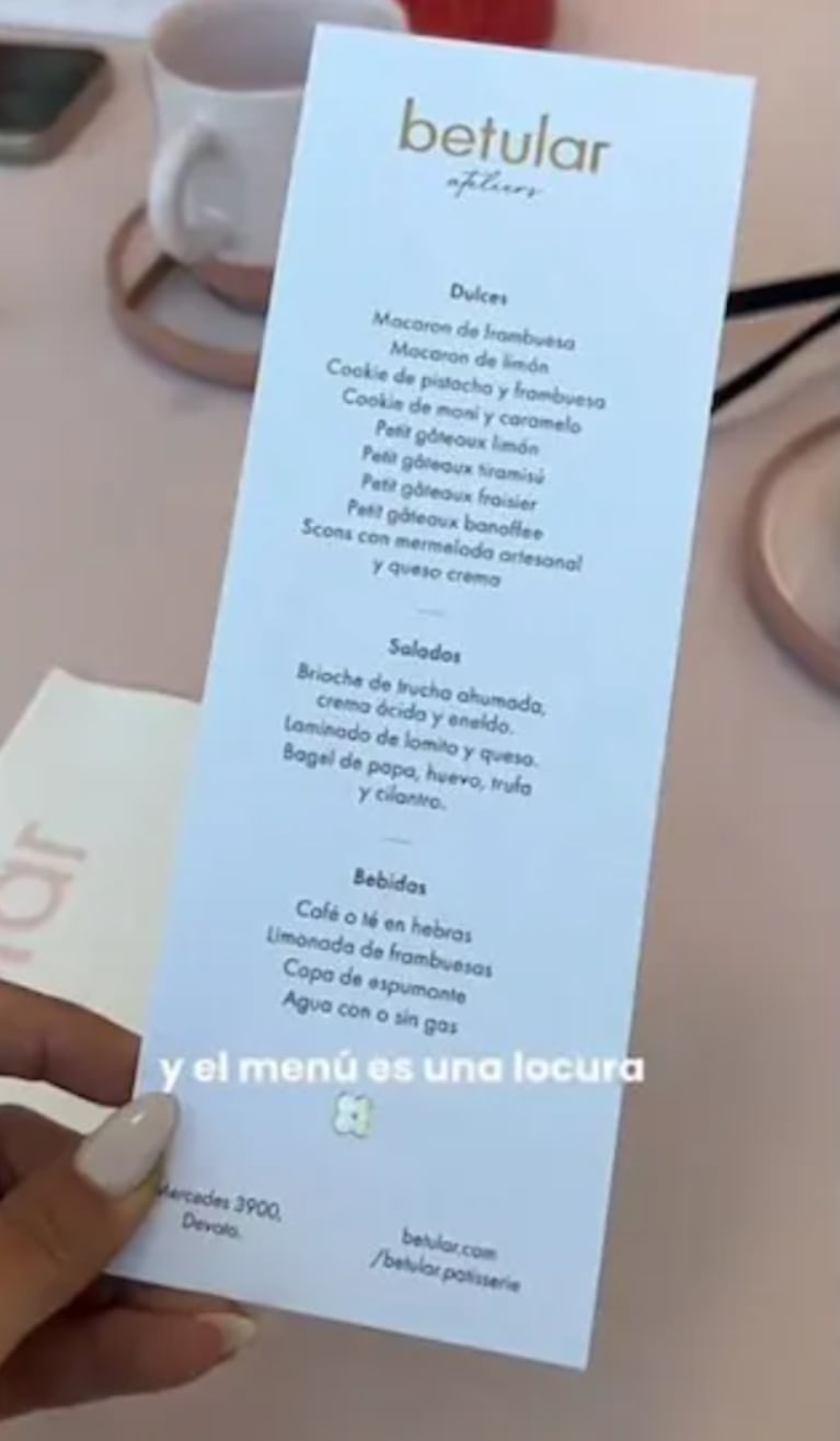 Festejar el cumpleaños en la pastelería de Betular: cómo es el servicio y cuánto cuesta | Créditos: Instagram