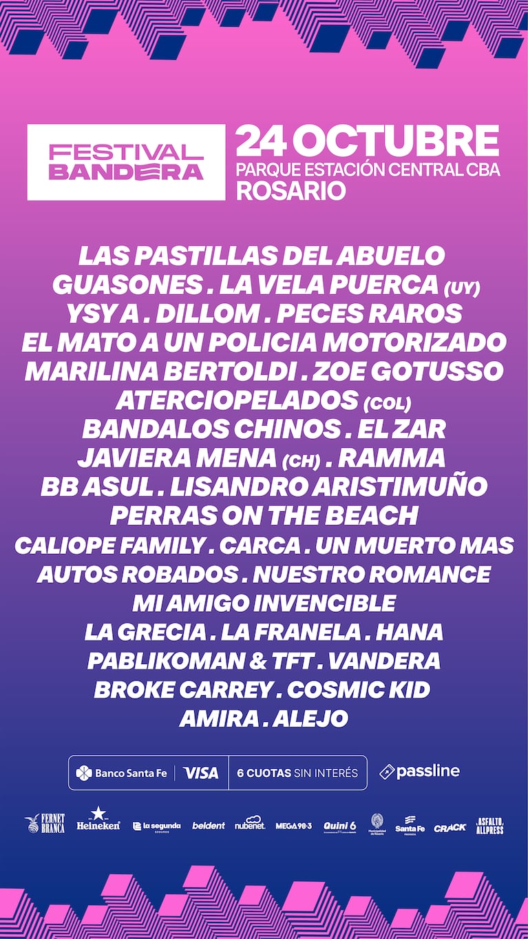 Festival Bandera 2026.