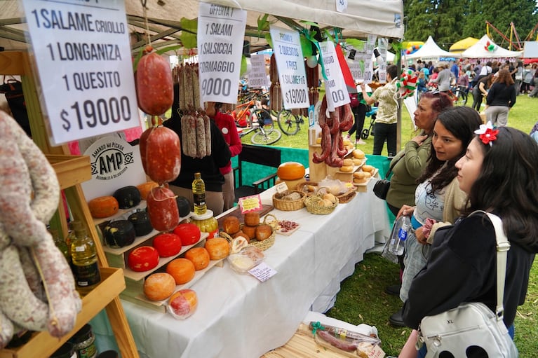 Festival de gastronomía italiana en La Plata. (Foto: @davidveltricocinero)