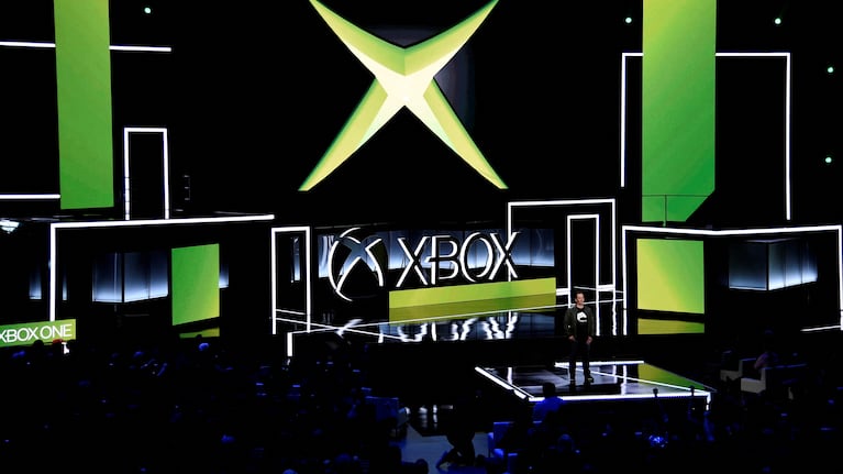 FILE PHOTO: FILE PHOTO: Head of Microsoft Xbox Phil Spencer speaks during the Microsoft Xbox E3 2017 media briefing in Los Angeles, California, U.S., June 11, 2017. REUTERS/Kevork Djansezian/File Photo/File Photo