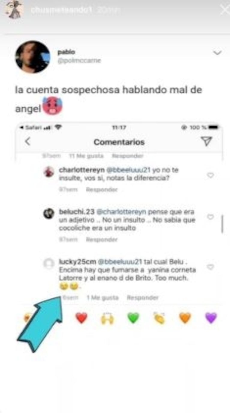 Filosa reacción de Ángel de Brito tras recibir chicanas ¿de una cuenta trucha de Floppy Tesouro?: "Yo digo todo con mi nombre"