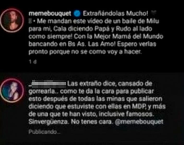 Filosa respuesta de Ángel de Brito sobre la versión de crisis entre Mery del Cerro y Meme Bouquet: "Hace años hay rumores"