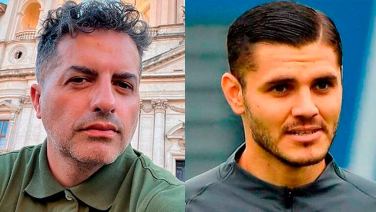 Filosos tweets de Ángel de Brito contra Mauro Icardi por sus dichos contra la prensa en medio de su separación de Wanda Nara.