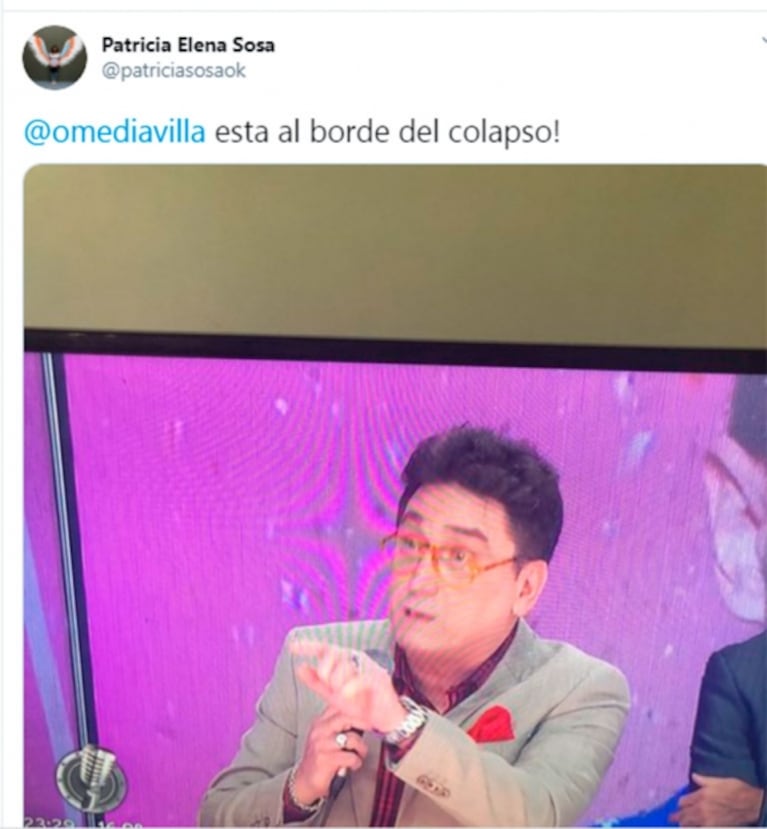 Filosos tweets de Patricia Sosa contra Alex Caniggia tras su pelea con Oscar Mediavilla: "El contrincante es tan bajo"