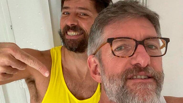 Filtran un video íntimo de Luis Novaresio junto a su pareja, Braulio Bauab