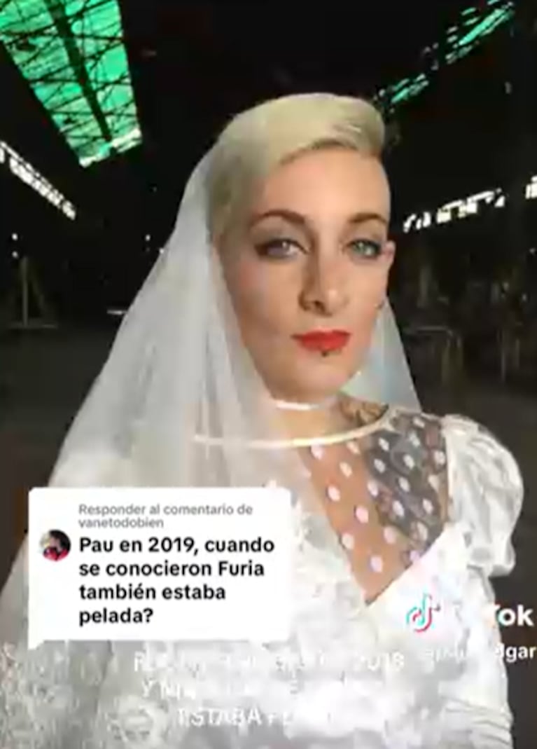 Filtraron fotos de Furia vestida de novia, antes de su ingreso a Gran Hermano 2023: las imágenes