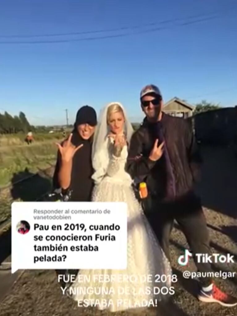 Filtraron fotos de Furia vestida de novia, antes de su ingreso a Gran Hermano 2023: las imágenes