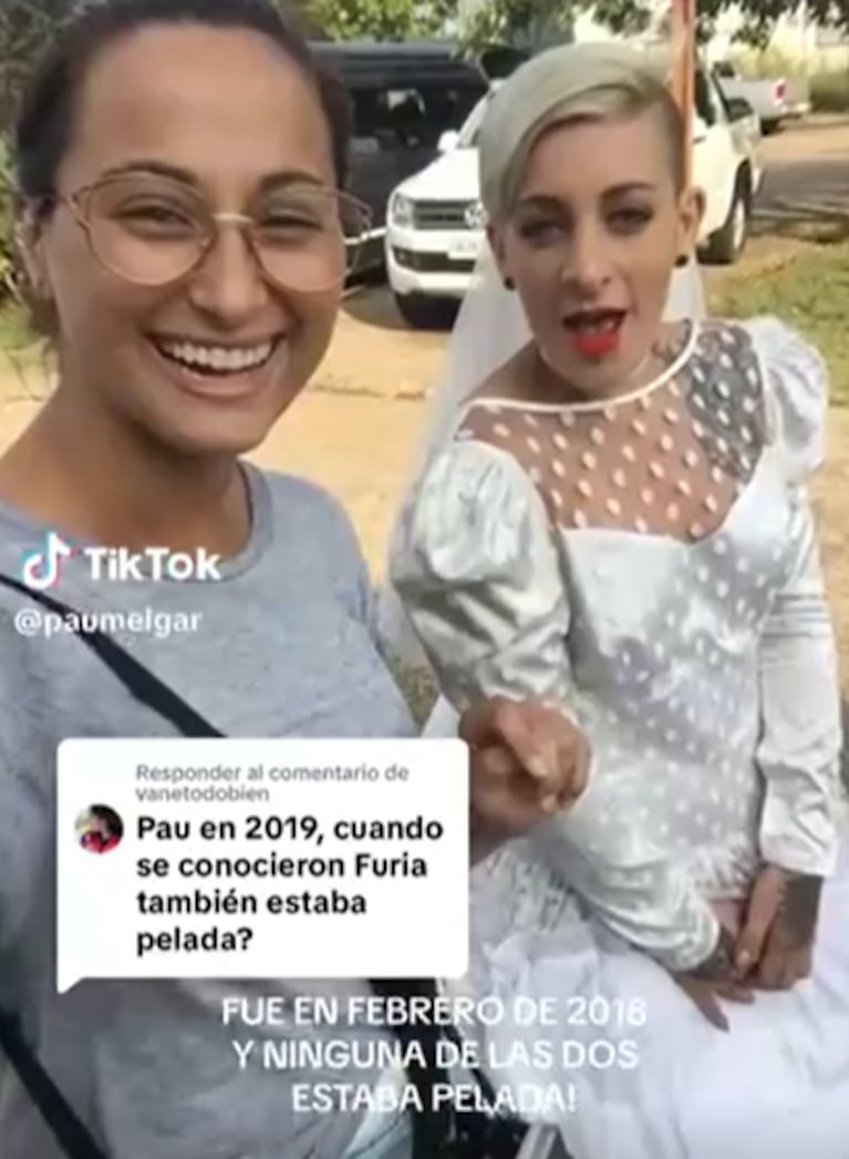 Filtraron fotos de Furia vestida de novia, antes de su ingreso a Gran Hermano 2023: las imágenes