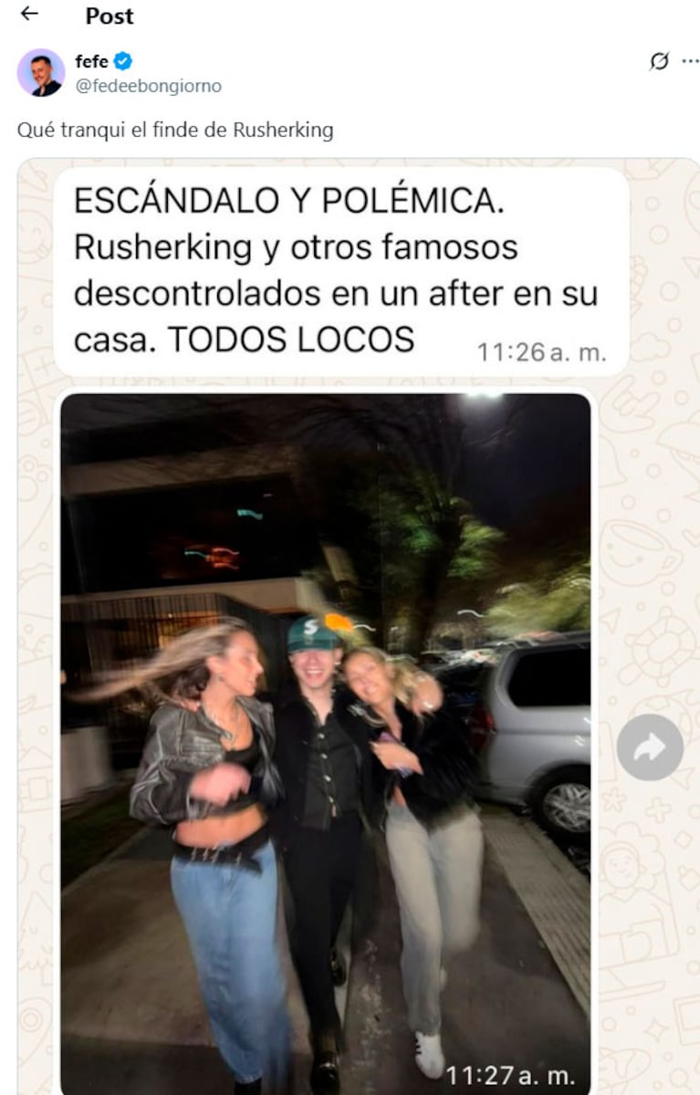 Filtraron polémicos videos que Rusherking subió a “mejores amigos” en Instagram (Imágenes virales en redes sociales)