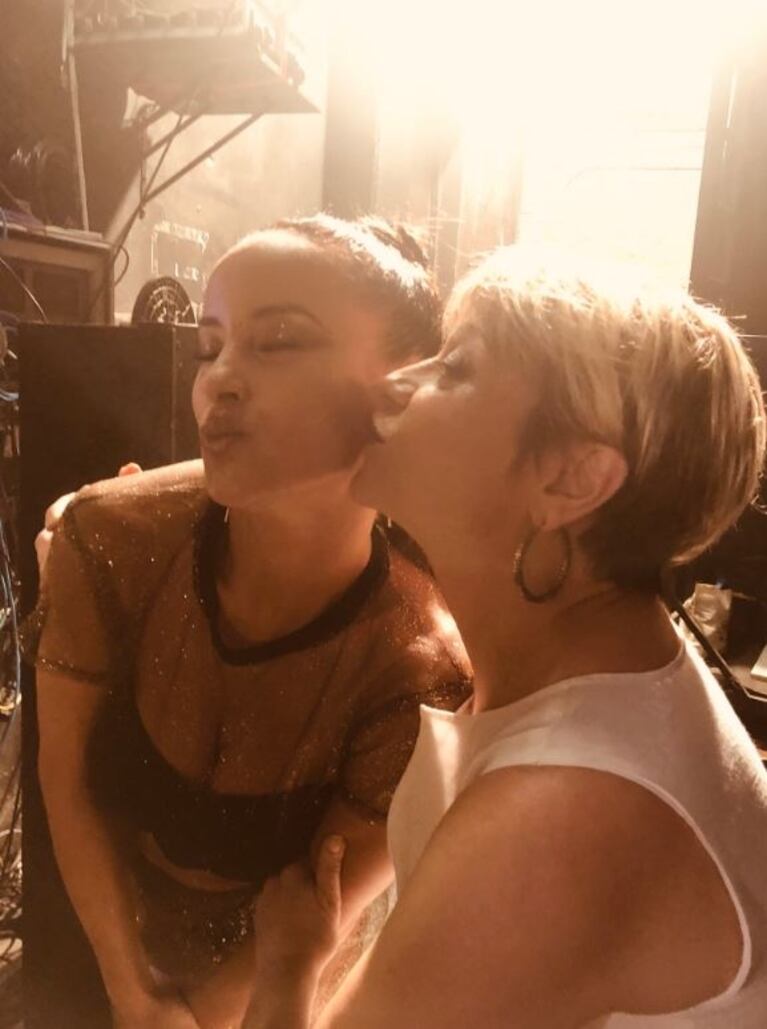¡Fin de la pelea! Lourdes Sánchez y Marcela Feudale se amigaron 