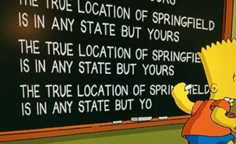 Finalmente, Springfield no queda en Oregon. (Foto: Web)