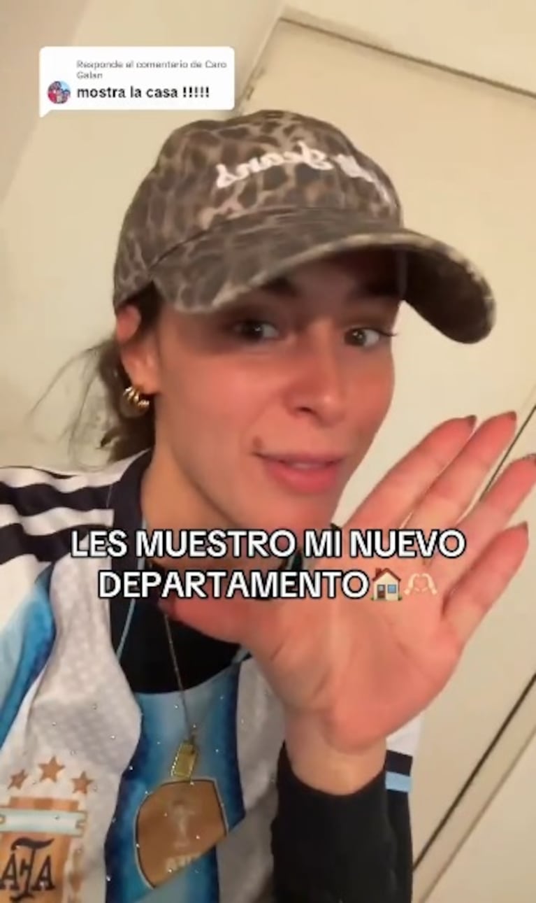 Fio Giménez mostró por primera vez su departamento
