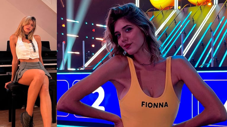 Fionna de Rosa, una de las azafatas de Guido Kaczka en The Balls!. (Foto: @fionnad_)