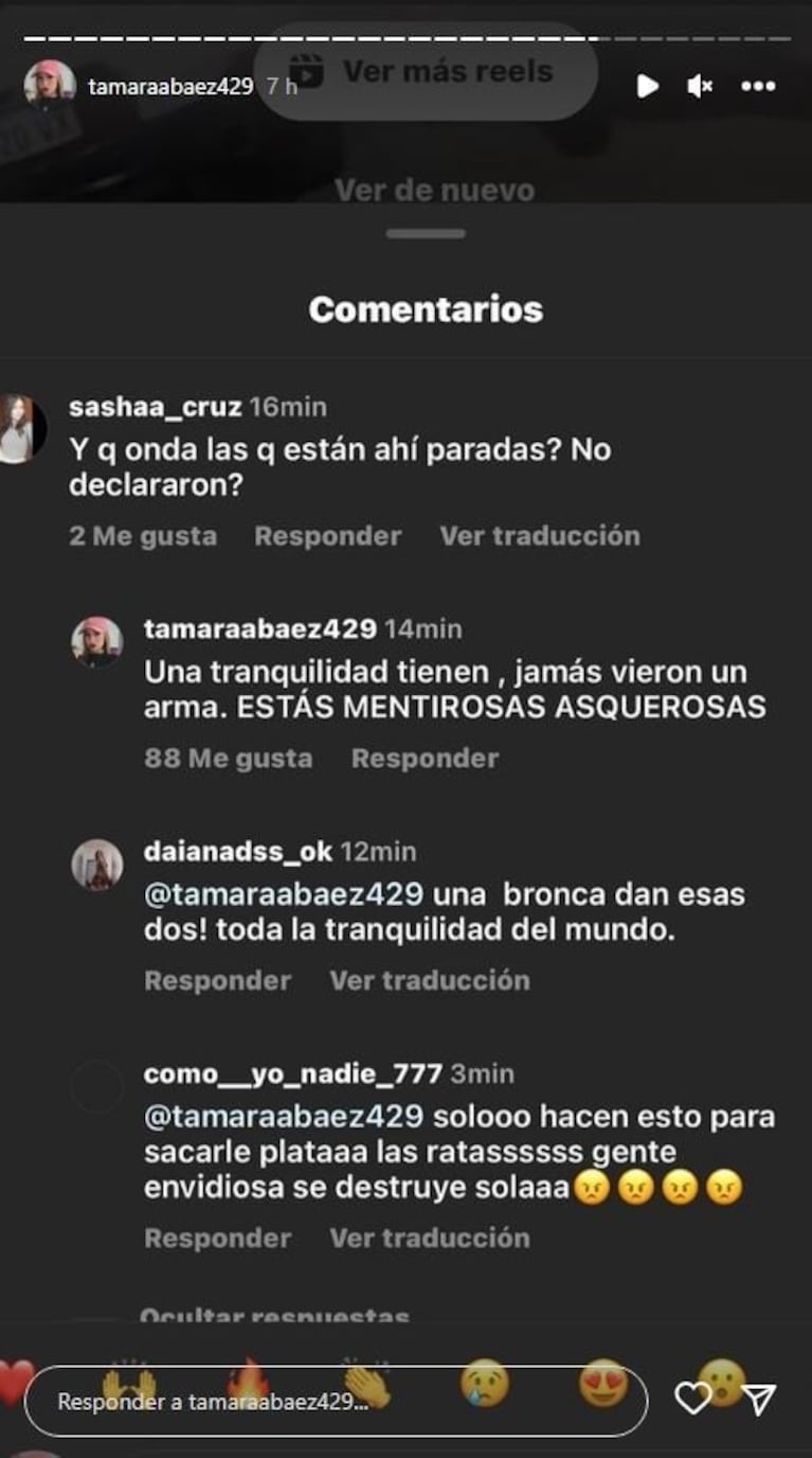 Firme defensa de Tamara Báez a L-Gante tras el video que demostraría la inocencia del cantante: "Lo único que quieren es plata y verlo mal a él"