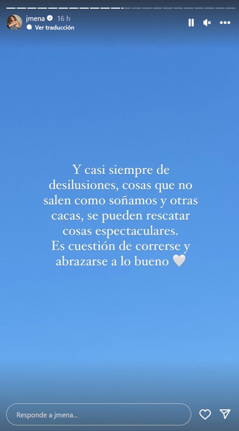 Firme descargo de Jimena Barón tras haber revelado que llevará de viaje a uno de los hijos de Daniel Osvaldo