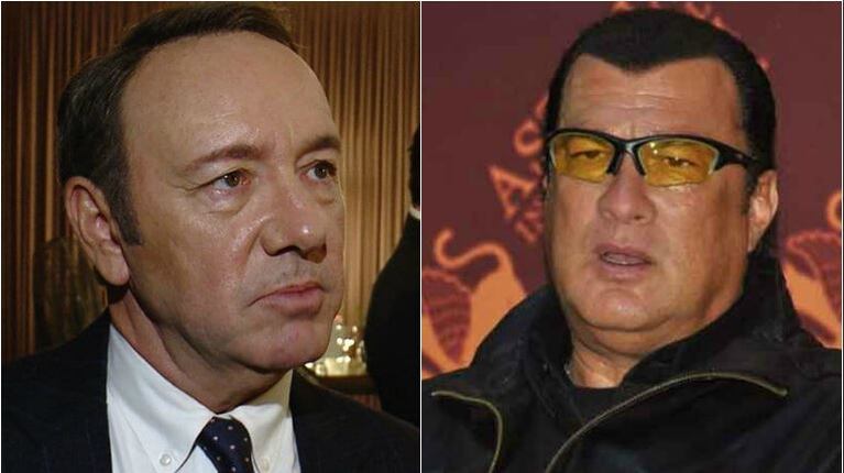 Fiscales rechazaron casos de abuso contra Kevin Spacey y Steven Segal