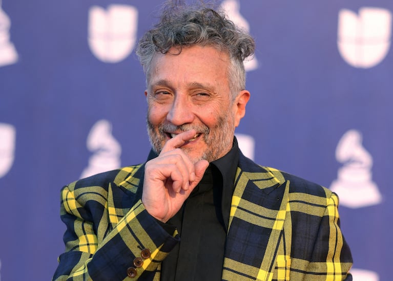 Fito Paez poses on the red carpet at the 26th Annual Latin Grammy Awards in Las Vegas, Nevada, U.S., November 13, 2025. REUTERS/Ronda Churchill
