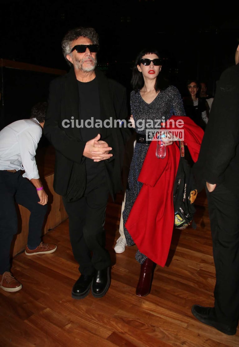 Fito Páez y Sofía Gala Castiglione (Foto: Movilpress)