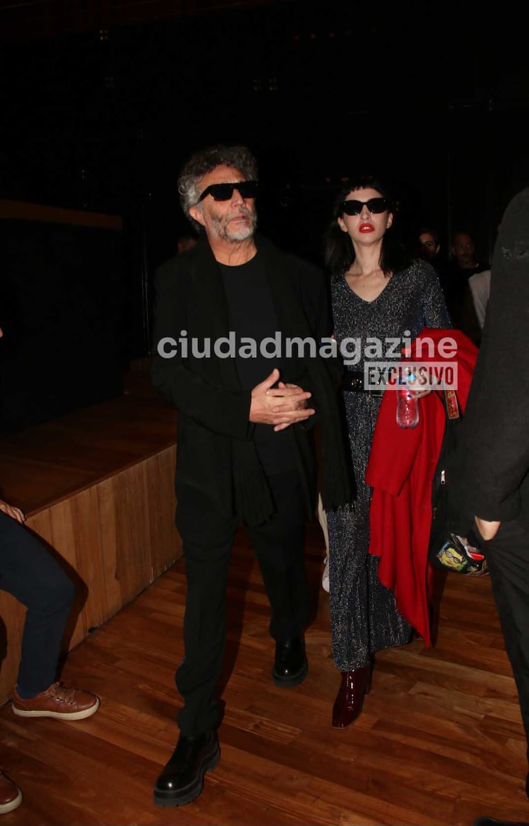 Fito Páez y Sofía Gala Castiglione (Foto: Movilpress)