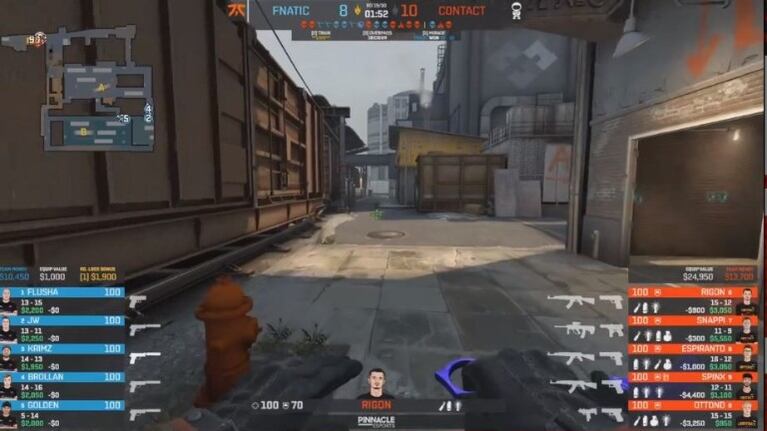 Flashpoint: Team Envy vs forZe. Foto: flashpoint.live.