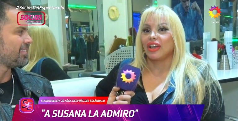 Flavia Miller entrevistada por Matías Vázquez en 2024.