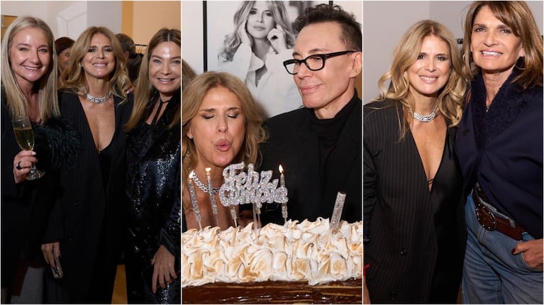 Flavia Palmiero cumplió 59 y lo celebró con la apertura del local de su marca diseñado por su hija