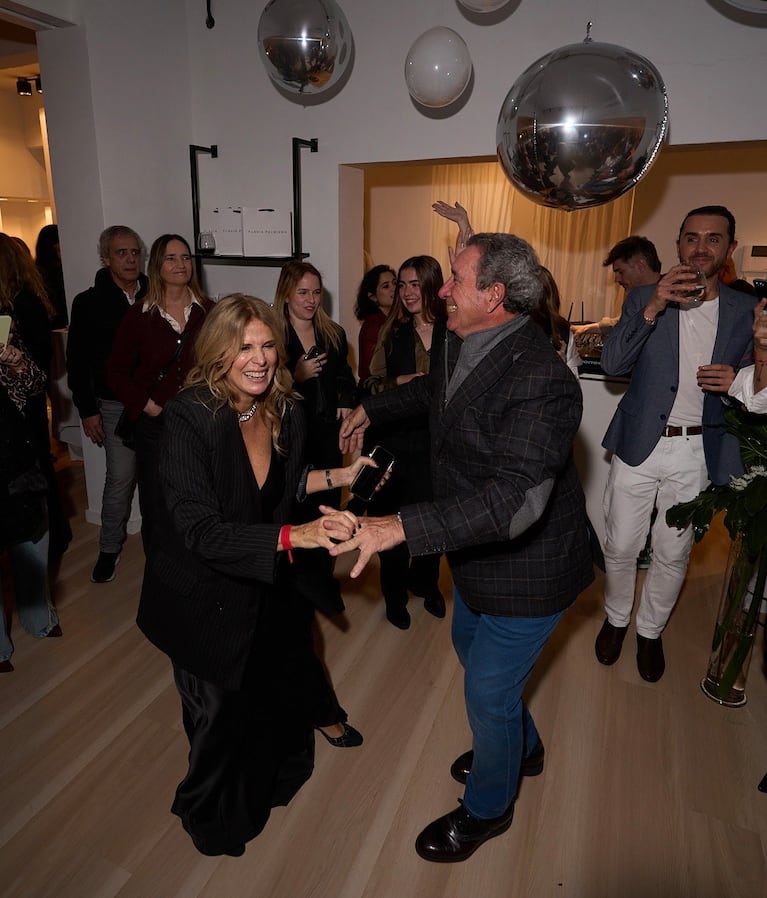 Flavia Palmiero cumplió 59 y lo celebró con la apertura del local de su marca diseñado por su hija