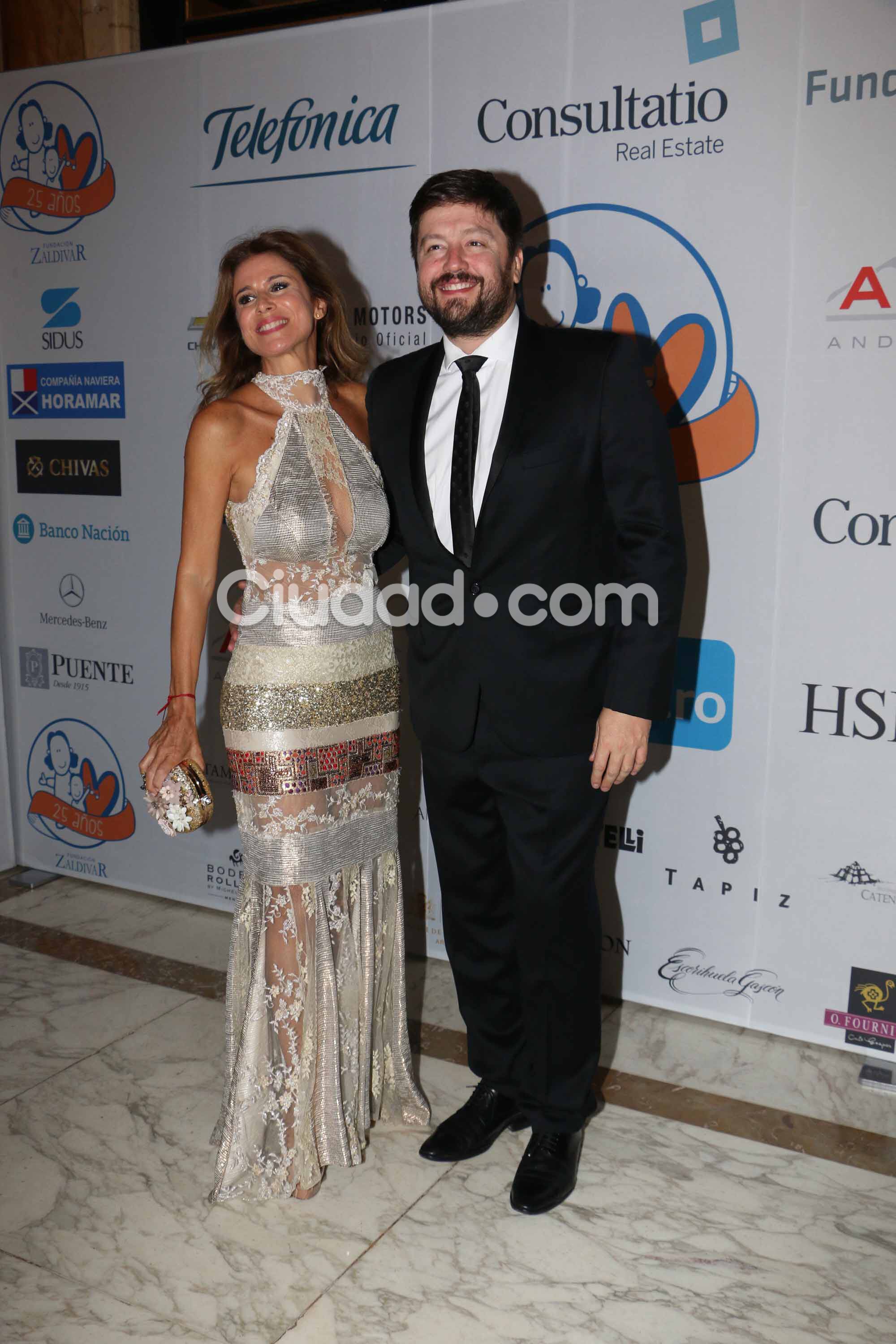 Flavia Palmiero eligió un vestido súper sexy. Foto: Movilpress-Ciudad.com.