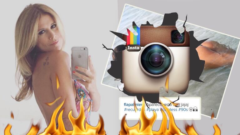 Flavia Palmiero, sexy en bikini. Foto: Instagram.