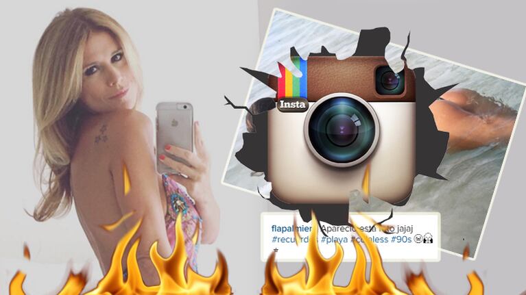 Flavia Palmiero, sexy en bikini. Foto: Instagram.