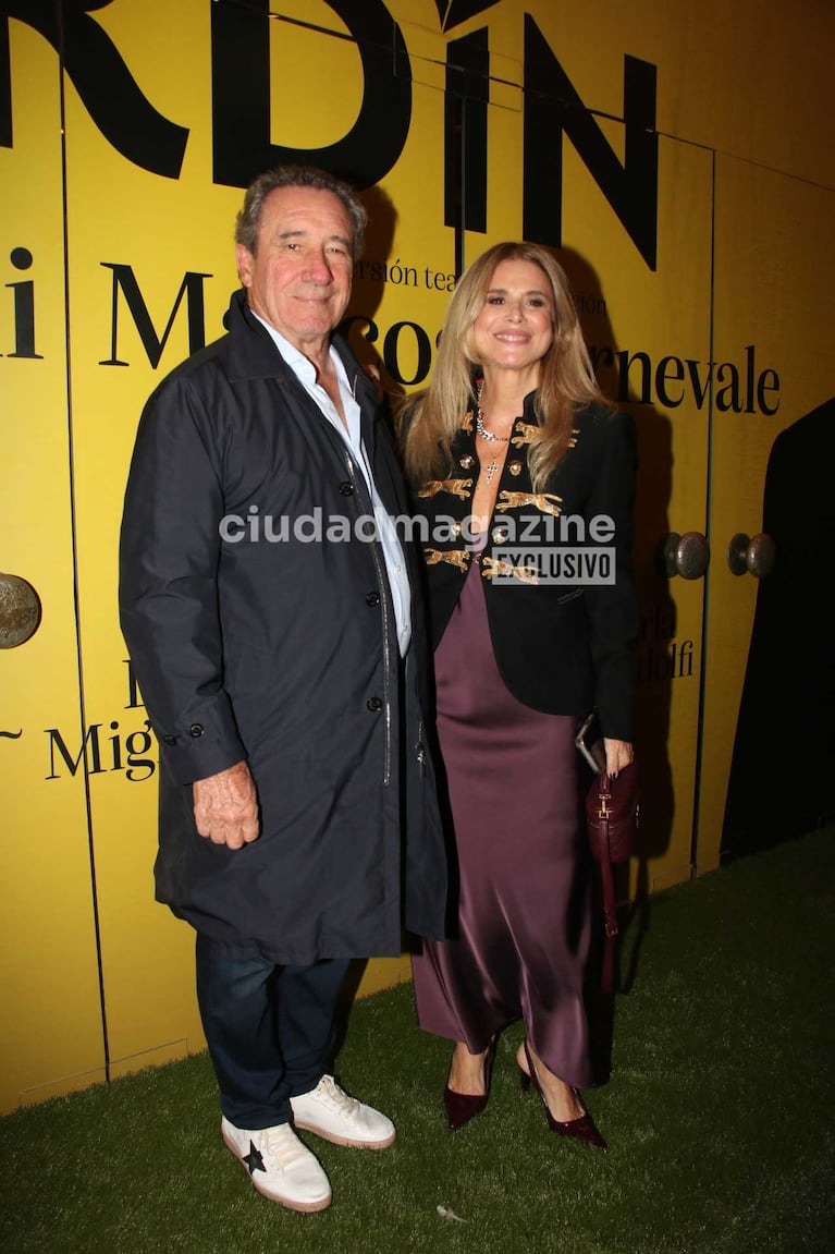 Flavia Palmiero y Luis Scalella (Foto: Movilpress)