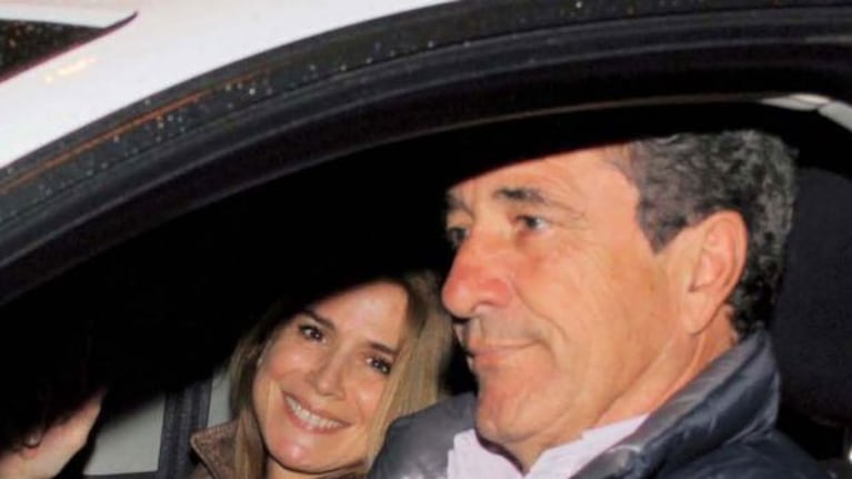 Flavia Palmiero y Luis Scalella, juntos. (Foto: revista Paparazzi)