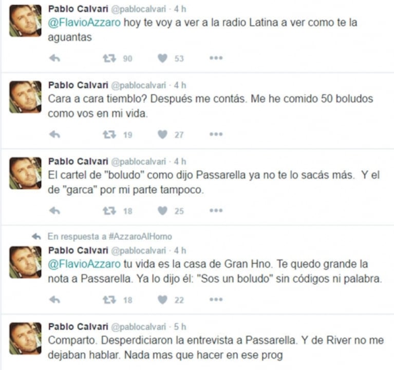 Flavio Azzaro, amenazado por su panelista tras feroz pelea y renuncia: "¿Cara a cara tiemblo? Hoy te voy a buscar a la radio"