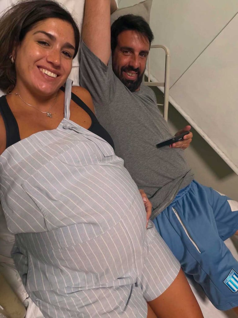 Flavio Azzaro, su esposa Sol antes de la llegada de su hijo Piero (Foto: Instagra @flavioazzaro)
