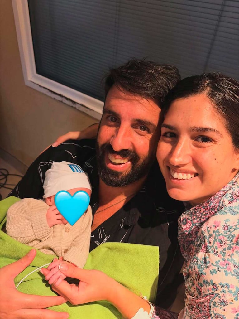 Flavio Azzaro, su esposa Sol y su hijo Piero (Foto: Instagra @flavioazzaro)