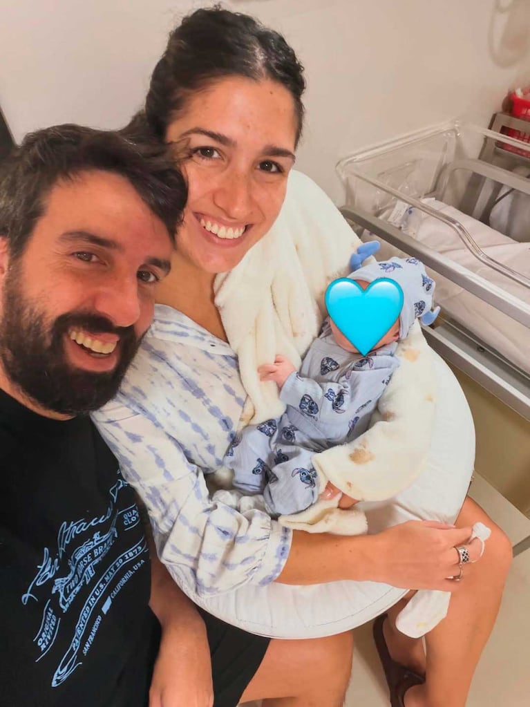 Flavio Azzaro, su esposa Sol y su hijo Piero (Foto: Instagra @flavioazzaro)