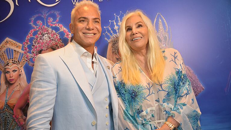 Flavio Mendoza celebró los 10 mil espectadores en Punta junto a Susana Giménez