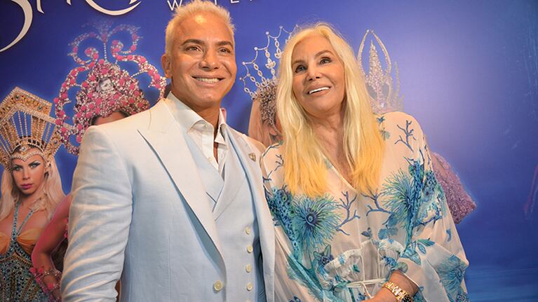 Flavio Mendoza celebró los 10 mil espectadores en Punta junto a Susana Giménez