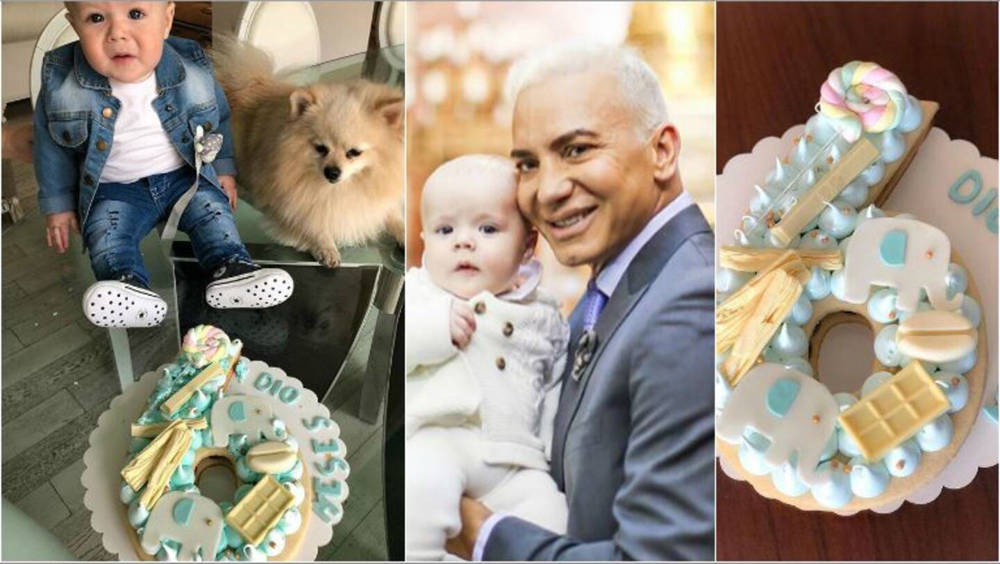 Flavio Mendoza celebró los 6 meses de Dionisio, su hijo: La cara en su cumplemes, ja, ja