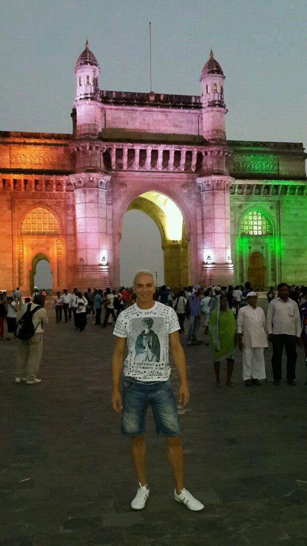 Flavio Mendoza, de vacaciones. (Foto: Twitter)