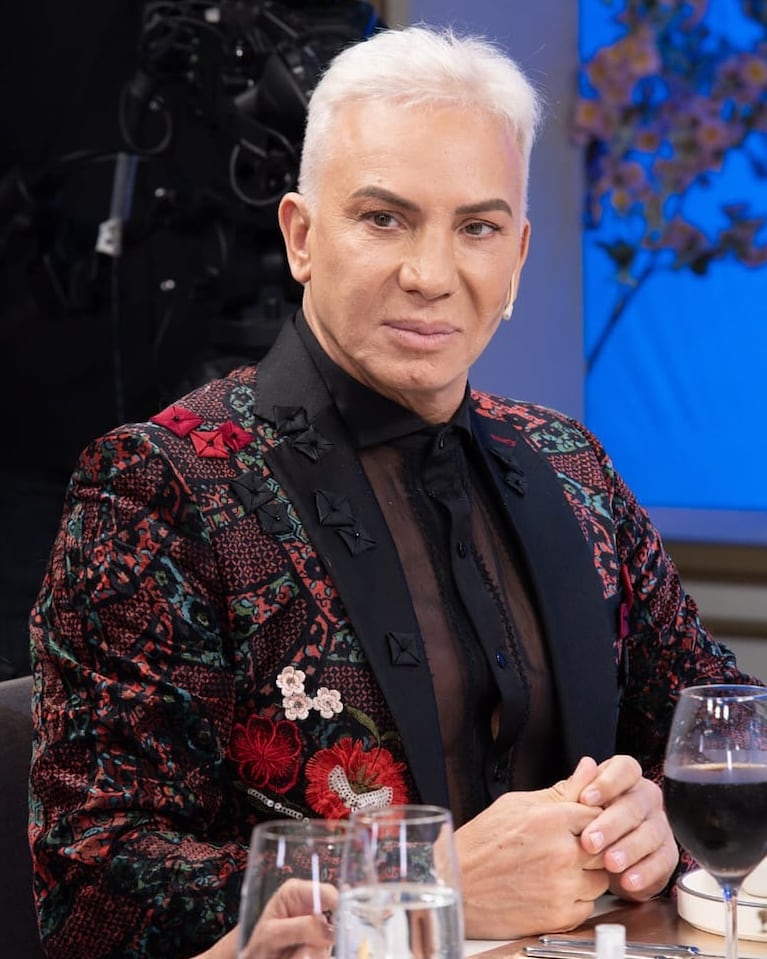 Flavio Mendoza en La Noche de Mirtha. (Foto: @mendozaflavio)