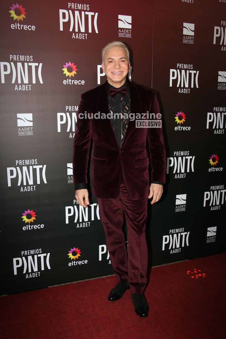 Flavio Mendoza en los Premios Pinti (Foto: Movilpress).