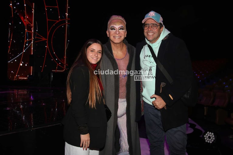 Flavio Mendoza, Matías Alé y Martina Vignolo  (Foto: Movilpress)
