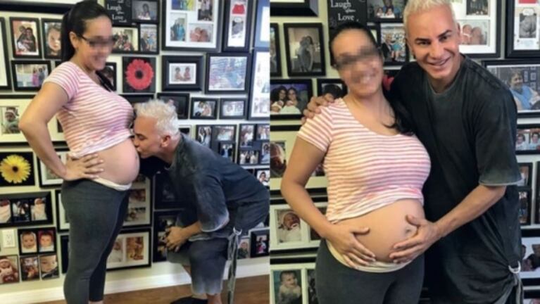 Flavio Mendoza presentó a Giselle, la madre subrogada de Dionisio, su hijo: "Busqué una mujer muy parecida a mis hermanas"