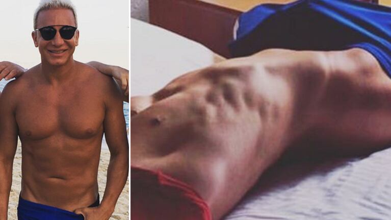 Flavio Mendoza, tras la repercusión de su selfie sexy (Foto: Instagram)