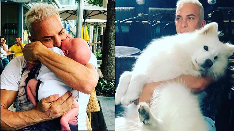 Flavio Mendoza, tras las críticas por dejar a su bebé en Estados Unidos por la muerte de su perro