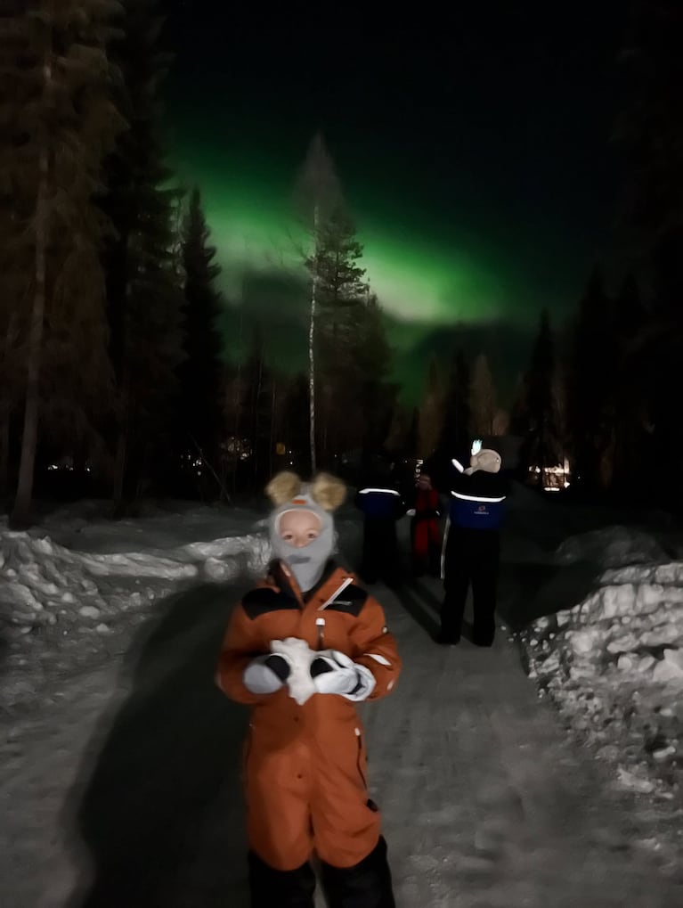 Flavio Mendoza y Dionisio conocieron las auroras boreales | Créditos: Instagram @mendozaflavio