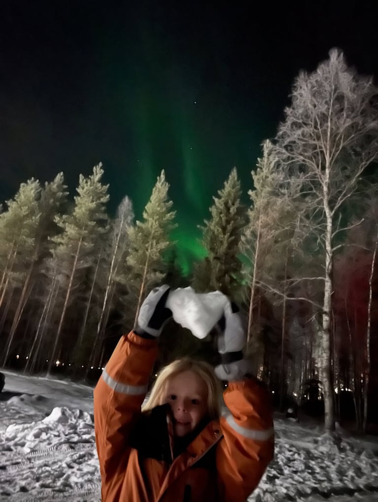 Flavio Mendoza y Dionisio conocieron las auroras boreales | Créditos: Instagram @mendozaflavio