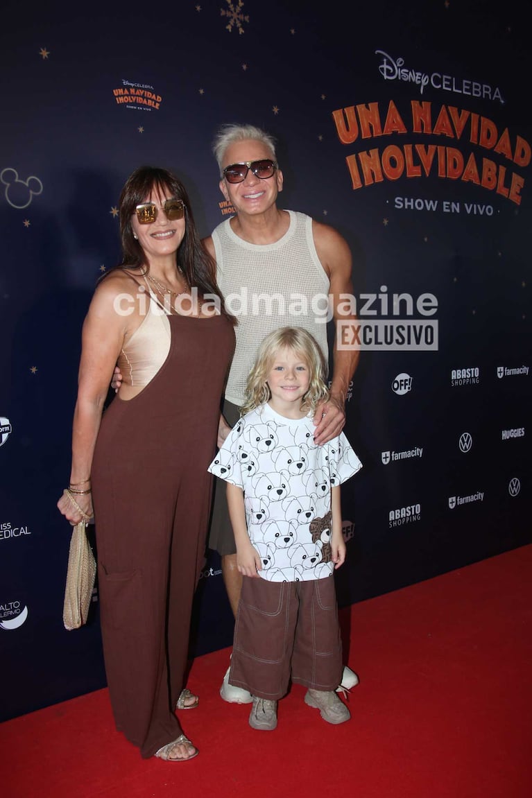 Flavio Mendoza y familia (Foto: Movilpress)