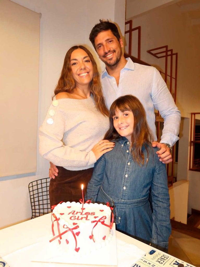 Floppy Tesouro con Salvador Beccio y Moorea (Foto: Instagram @floppytesouro)